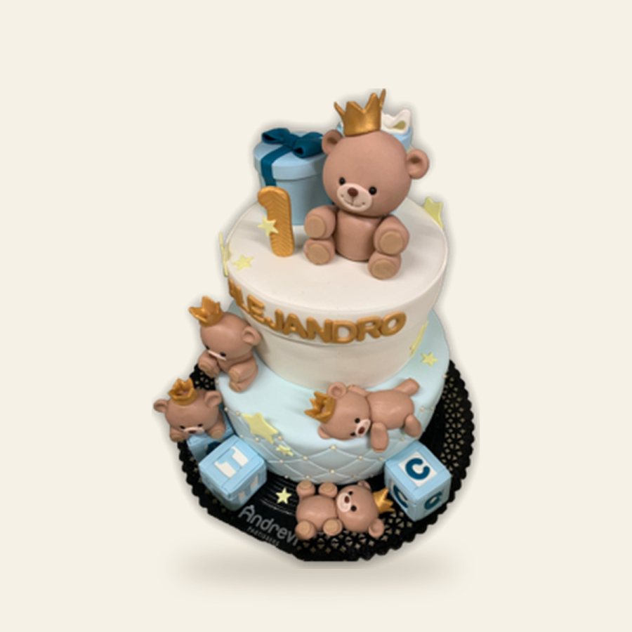 Pastís fondant personalitzat